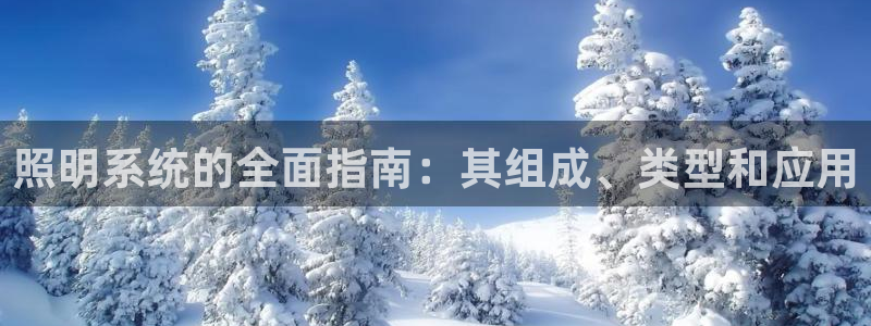 照明系统的全面指南：其组成、类型和应用