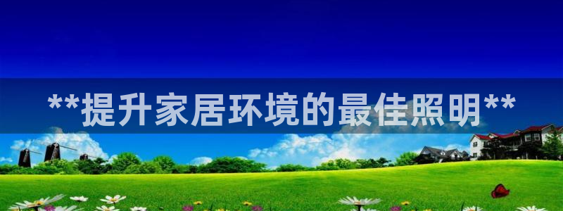 **提升家居环境的最佳照明**