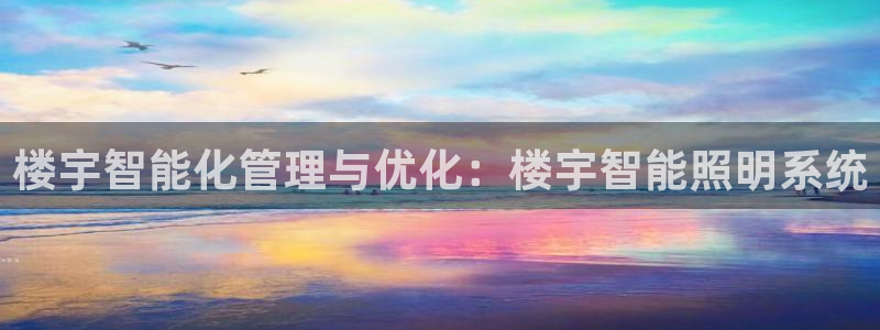 楼宇智能化管理与优化：楼宇智能照明系统