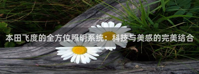 本田飞度的全方位照明系统：科技与美感的完美结合
