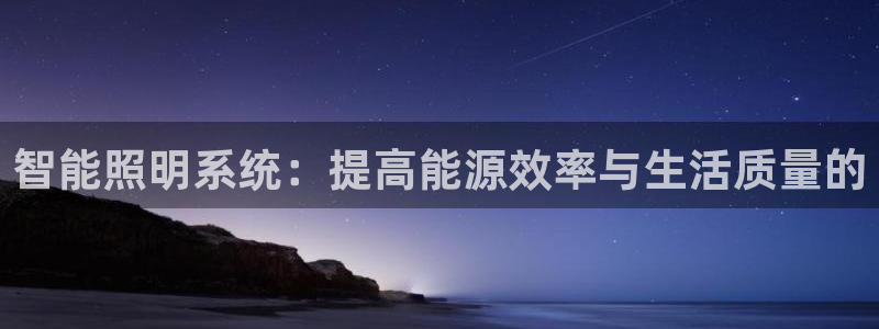 智能照明系统：提高能源效率与生活质量的